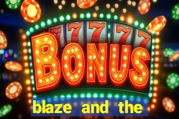 blaze and the monster machines logo font